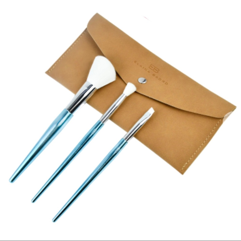 ELAINA BADRO BABYBLUES 3 PIECE BRUSH SET